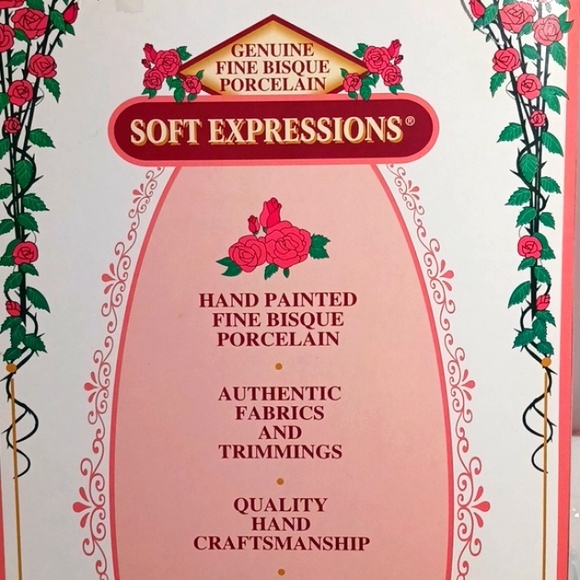 Limited Edition! Soft Expressions Hand Painted Fine Bisque Porcelain Bride Doll - Picture 6 of 15